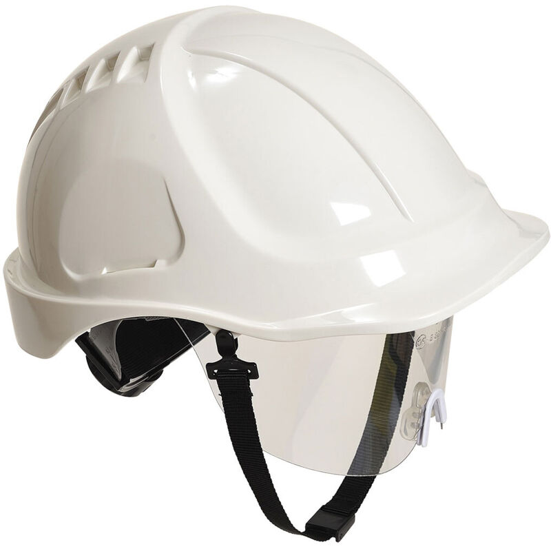 foto del prodotto casco con visiera endurance plus bianco