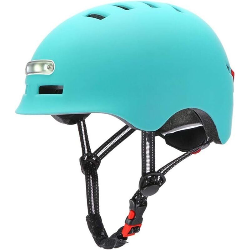 foto del prodotto casco da bicicletta a led con luce