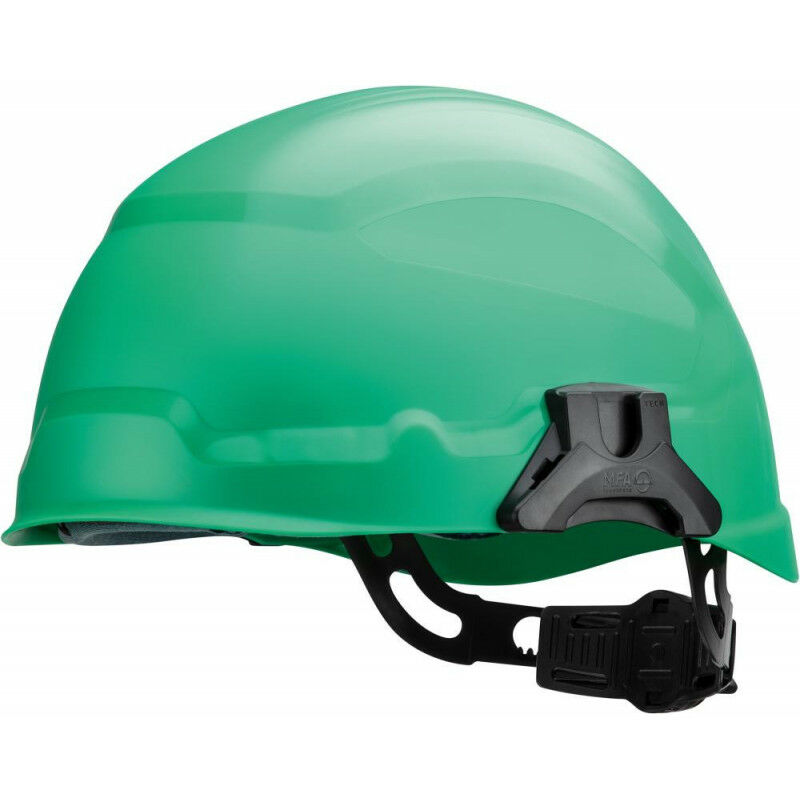 foto del prodotto casco di sicurezza elettrico up up. verde