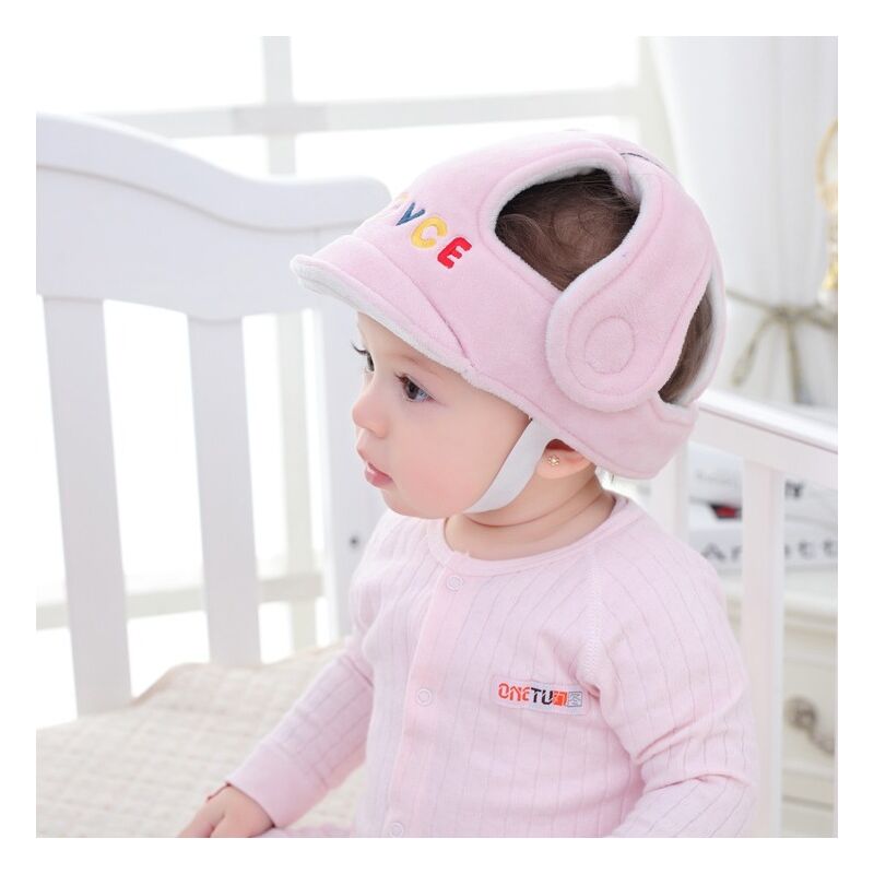 foto del prodotto casco di sicurezza per bambini, cuscino di protezione per la testa a 360 anti collisione con cinghie regolabili pi traspirante