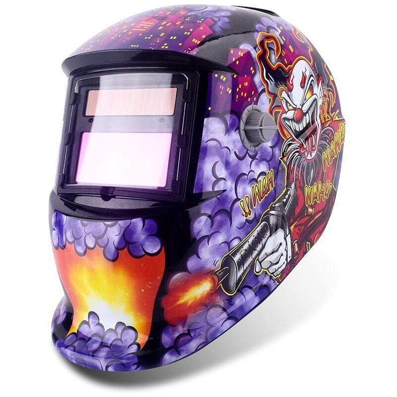 foto del prodotto casco per saldatura, maschera per saldatura automatica, maschera per saldatura elettrica, maschera auto oscurante, maschera per saldatura ad arco tig