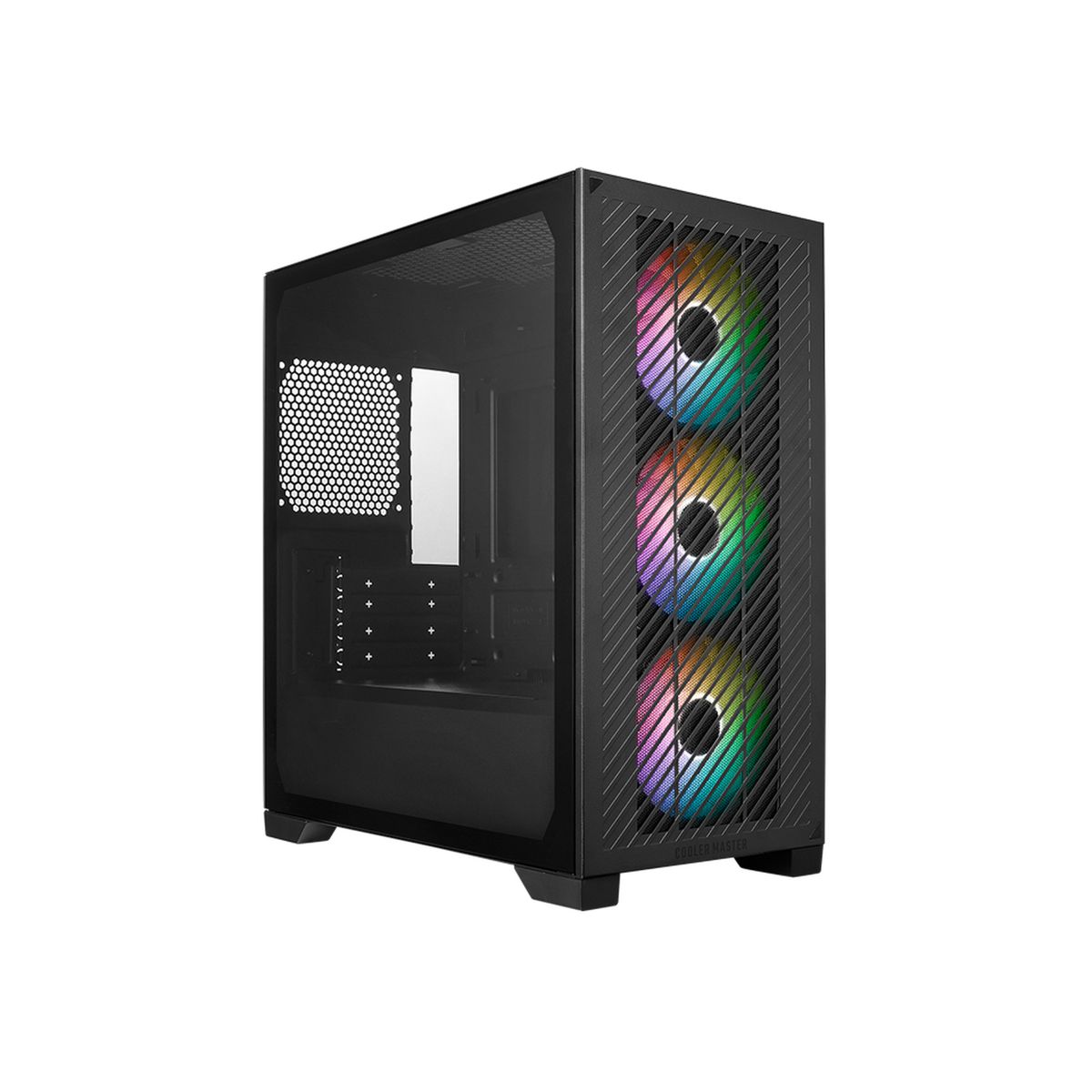 foto del prodotto case elite 301 matx usb3 type c 3x fan argb