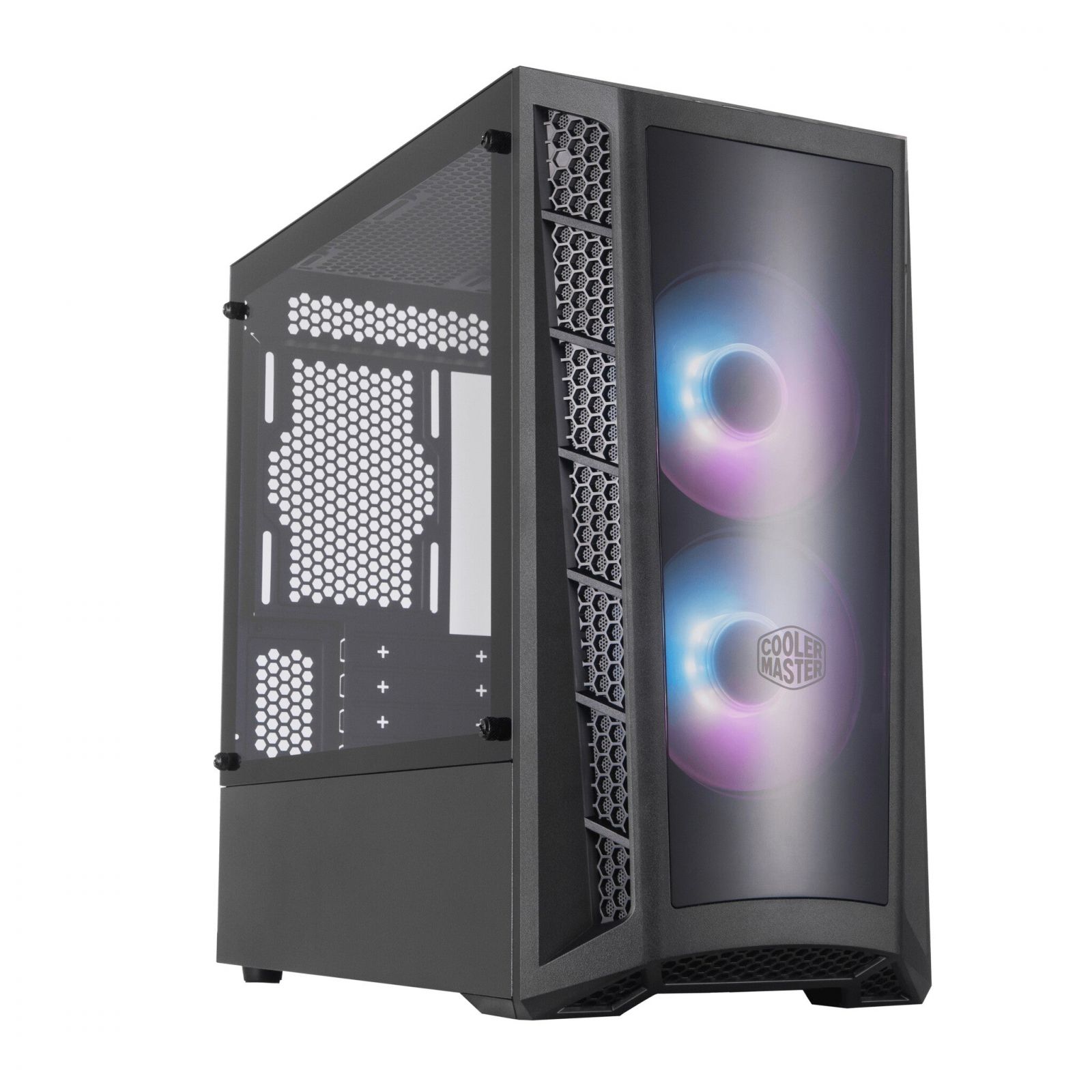 foto del prodotto case masterbox mb320l - matx- argb con hub- 2usb3- 2x120mm no psu