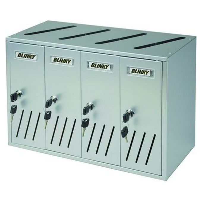 foto del prodotto casellari postali blinky alu silver c4 4 box 42x17,5x30