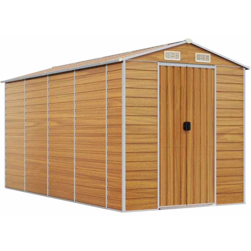 foto del prodotto casetta da giardino capannone per cabina capannone per la casa capannone per esterni capannone per attrezzi robusto trasparente 191 x 385 x 198 cm