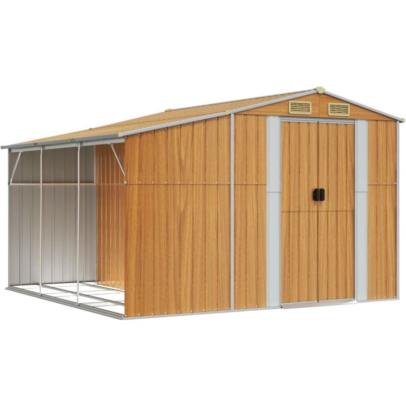 foto del prodotto casetta da giardino casetta per cabine casetta per riporre gli oggetti casetta per esterni casetta per attrezzi robusta trasparente 277 x 279 x 179