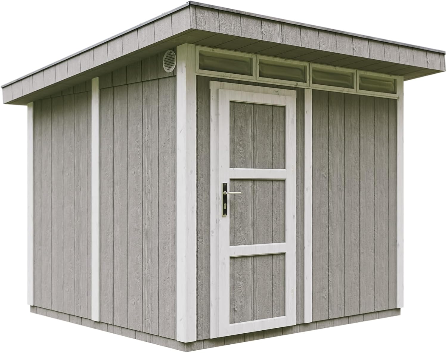 foto del prodotto casetta da giardino di qualit premium 5,9m l279xw293cm timbela m903 tundra grey