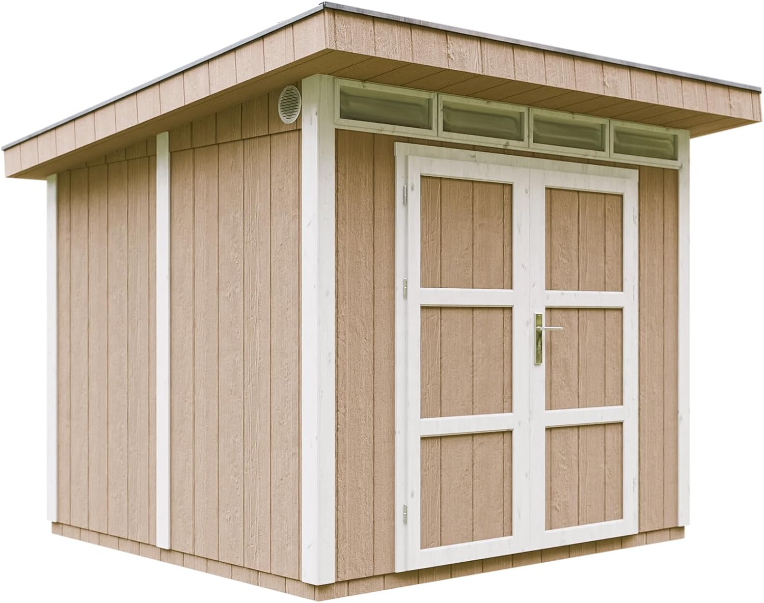 foto del prodotto casetta da giardino di qualit premium 5,9m l279xw293cm timbela m903a terra brown