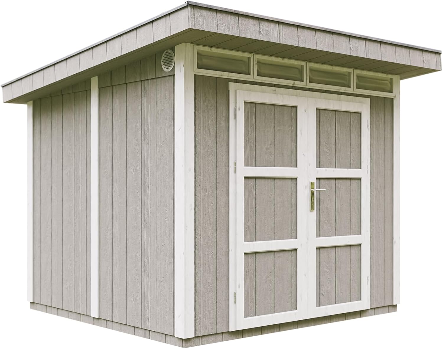 foto del prodotto casetta da giardino di qualit premium 5,9m l279xw293cm timbela m903a tundra grey