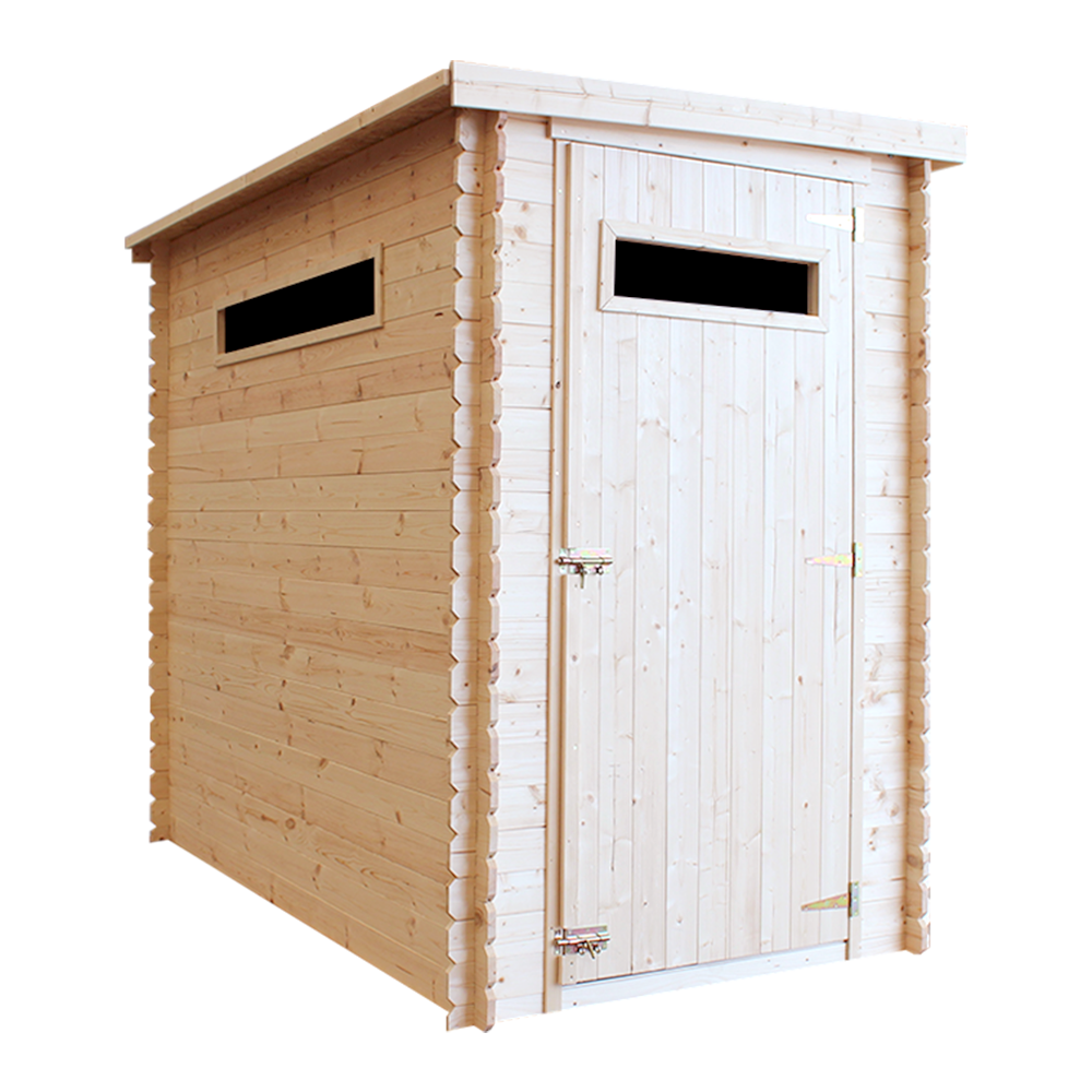 foto del prodotto casetta da giardino in legno a198x144x239cm 2.36m2 timbela m306a