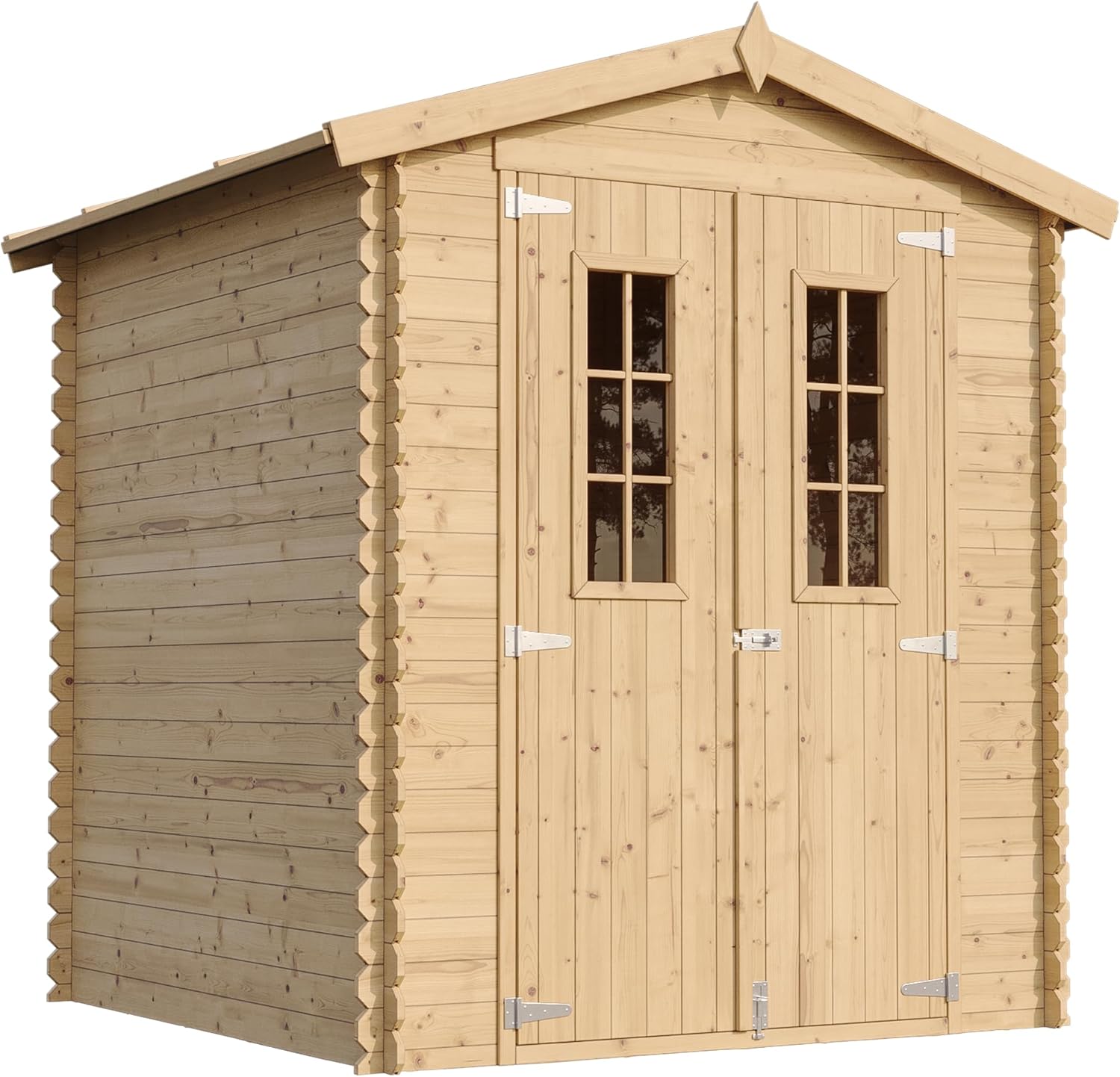 foto del prodotto casetta da giardino in legno con pavimento trattato 2,82 m2 timbela m320c m320g