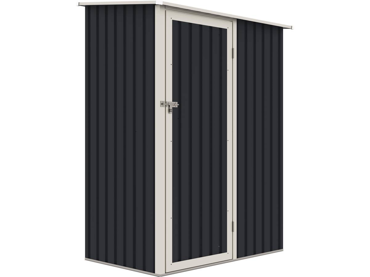 foto del prodotto casetta da giardino in metallo quot vega ii quot 1.35 m grigio