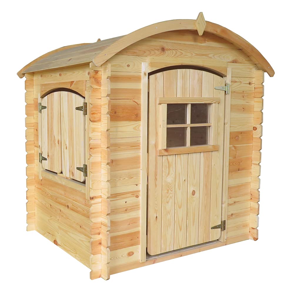 foto del prodotto casetta legno per bambini l112xl146xa145cm 1,1m2 timbela m505 1