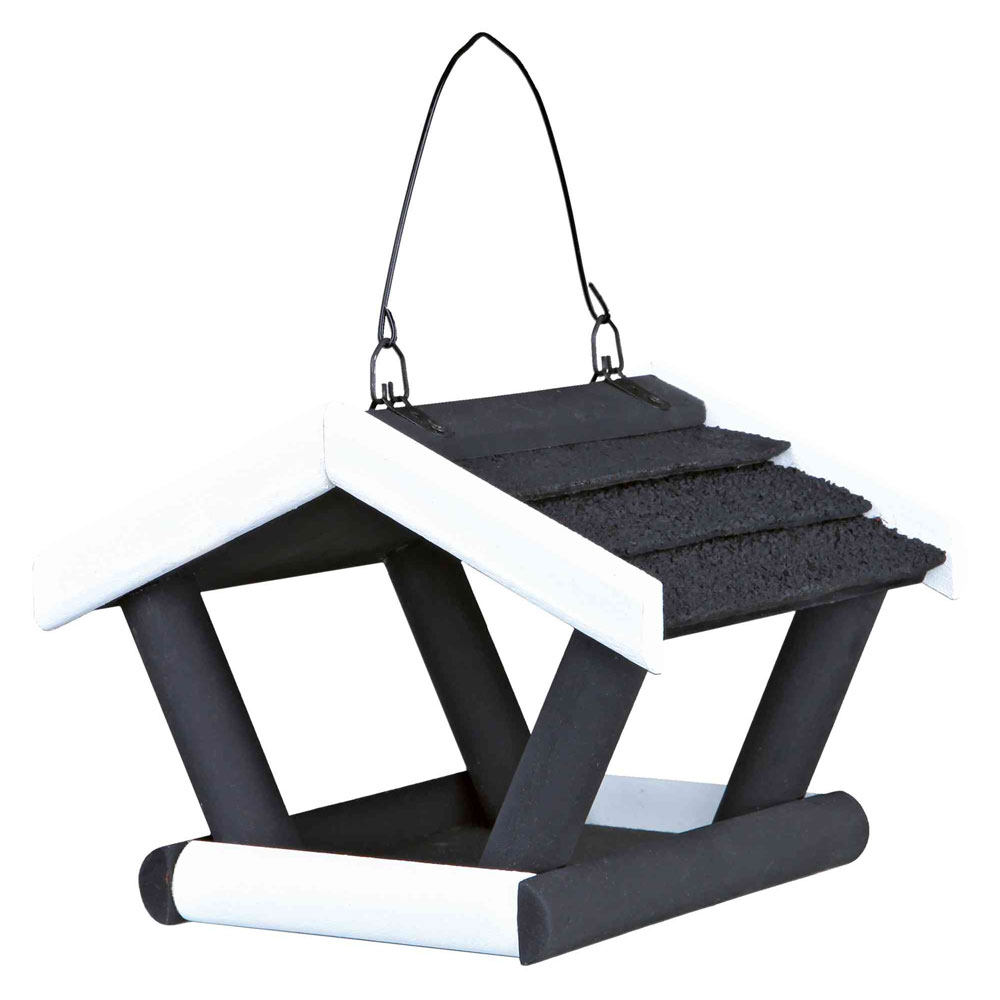 foto del prodotto casetta mangiatoia trixie natura da appendere l 17 x p 14 x h 19 cm