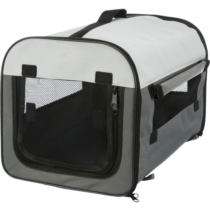 foto del prodotto casetta mobile basic grigio scuro/grigio chiaro: m: 55x65x80cm