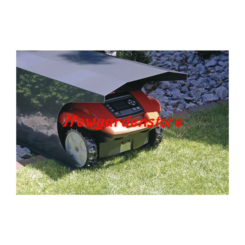 foto del prodotto casetta robot tagliaerba compatibile con bosch cub cadet honda husqvarna robomow