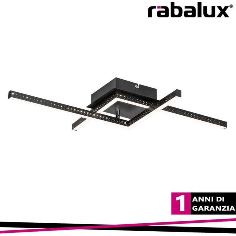 foto del prodotto casimir ind. ceil. 23w black 4000k l62,5 luce naturale