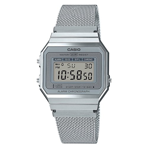 foto del prodotto casio a700wem 7aef orologio orologio da polso argento