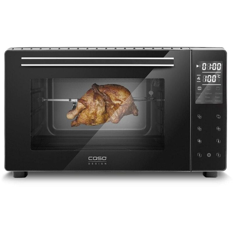 foto del prodotto caso 731.2972.00 fornetto con tostapane 26 l nero, grigio grill 1500 w