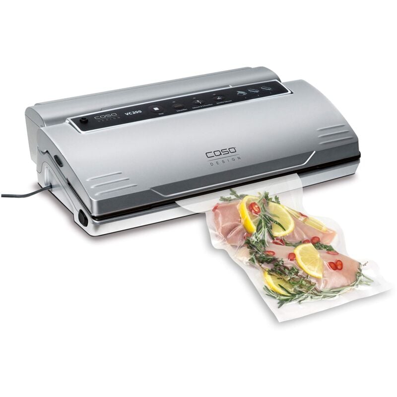 foto del prodotto caso design 1390 vc 200 sigillatrice con box per confezionamento sottovuoto alimenti