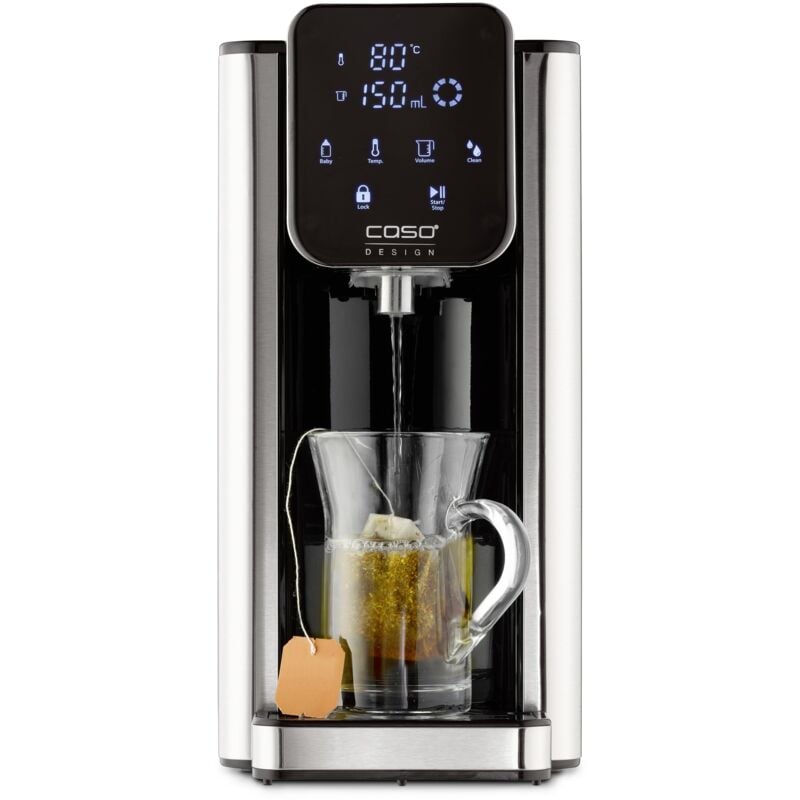 foto del prodotto caso design caso 1879 turbo dispenser di acqua calda hw660, 2600 w, 40 100 c, 100 400 ml, acqua calda in pochi secondi, efficiente e a risparmio