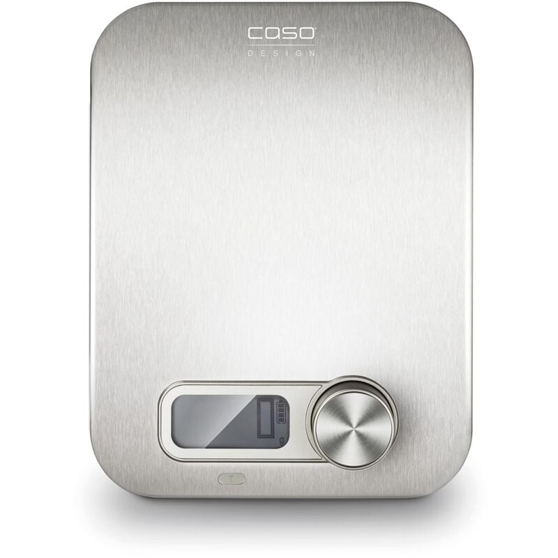 foto del prodotto caso kitchen energy design bilancia da cucina digitale, utilizzo senza batteria grazie all energia cinetica, ecologica e sostenibile, fino a 5 kg