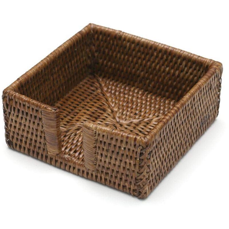 foto del prodotto caspari inc. portasalviette per cocktail in rattan