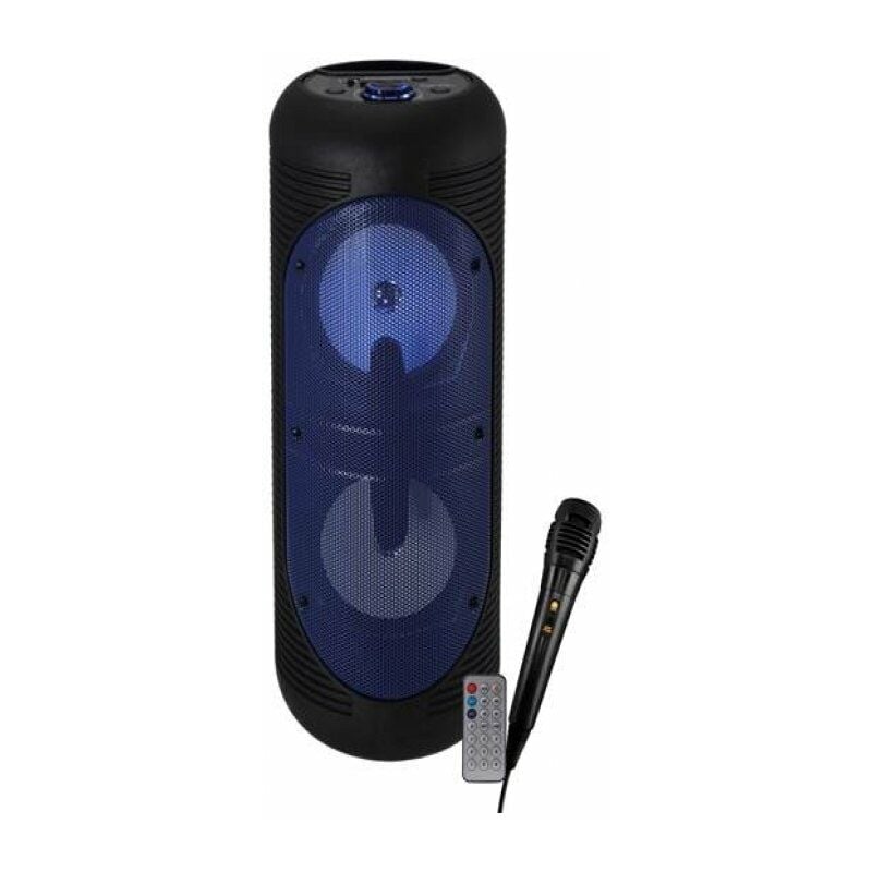 foto del prodotto cassa audio amplificato hps t252bl 200w blu