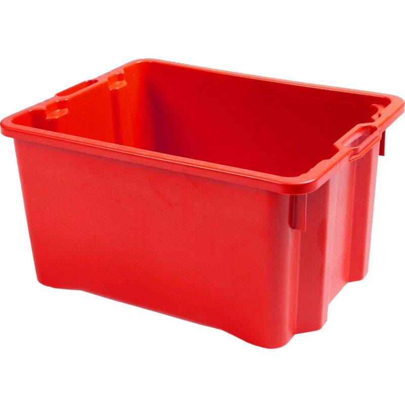 foto del prodotto cassa chiusa sovrapp. lt 65 rossa
