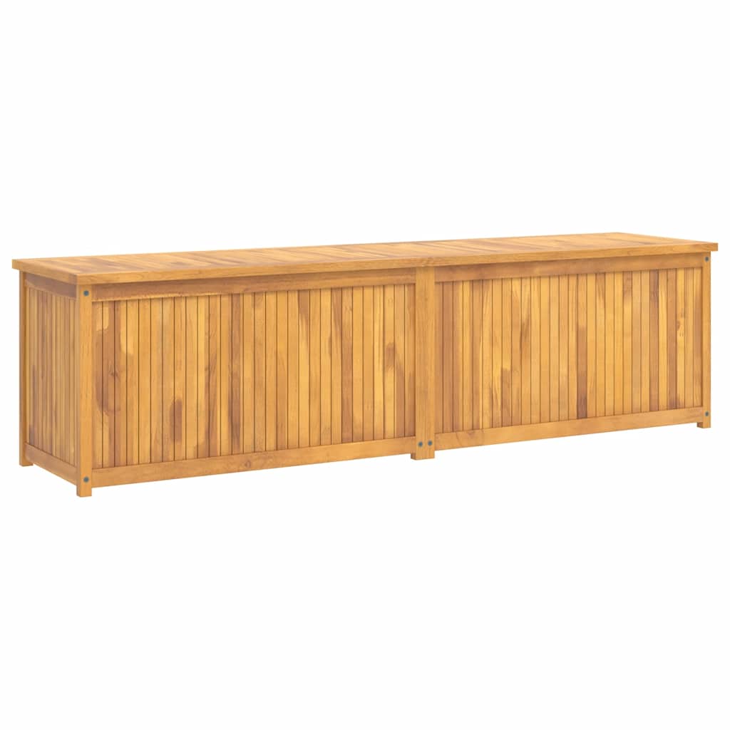 foto del prodotto cassa da giardino 200x50x55 cm in legno massello di teak cod mxl 77613