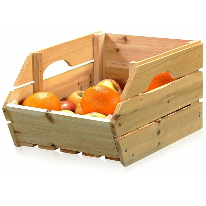 foto del prodotto cassa di frutta con maniglie casse di mele casse di vino in legno cassa di patate in legno