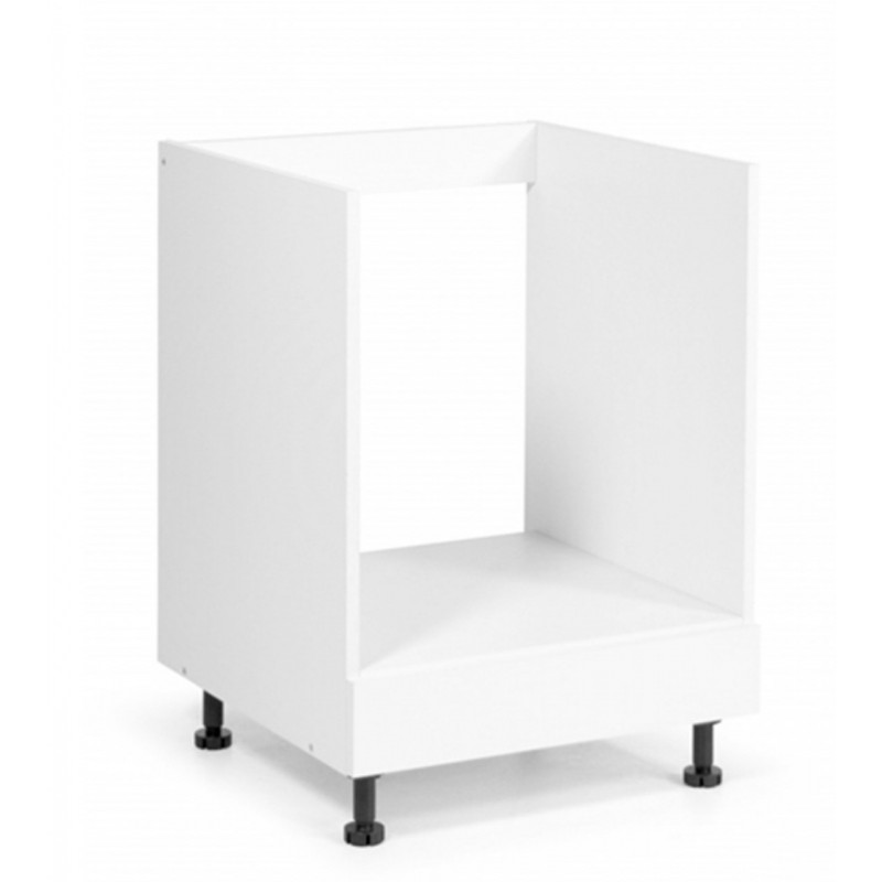 foto del prodotto cassa per forno in legno nobilitato bianco h.82x60x59