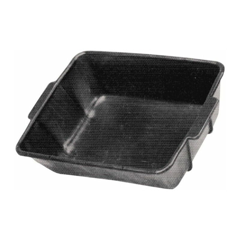 foto del prodotto cassa porta malta in plastica per edilizia nero vascone vasca cassetta lt 25