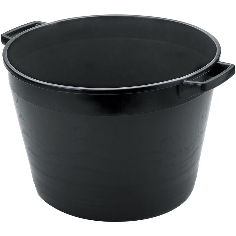foto del prodotto cassa tonda x macerie lt.25 nera cm. 40x30