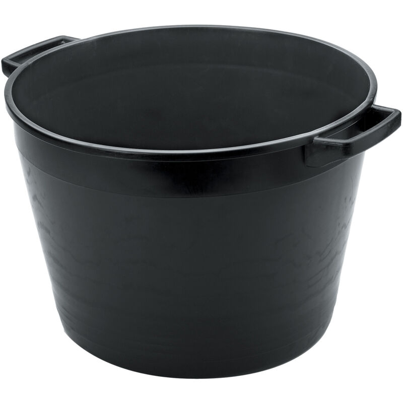 foto del prodotto cassa tonda x macerie lt.40 nera cm. 47x33. prezzo per 1 pezzo.