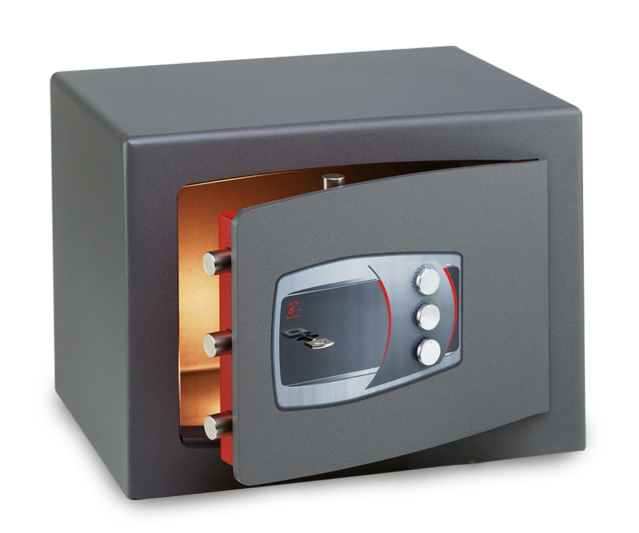 foto del prodotto cassaforte a mobile a chiave combinazione serie technofort technomax 490x430x350mm