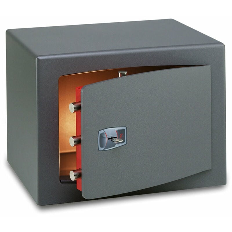 foto del prodotto cassaforte a mobile a chiave serie technofort technomax 280x400x350mm