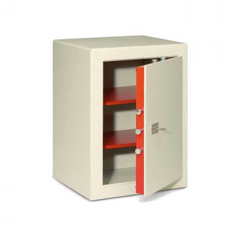 foto del prodotto cassaforte a mobile chiave e combinazione elettronica sekur large technomax chiave a doppia mappa