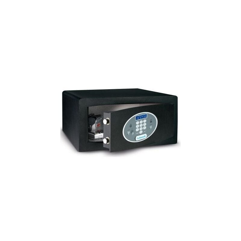 foto del prodotto cassaforte a mobile hotel digitale display pass technomax 200x405x410mm