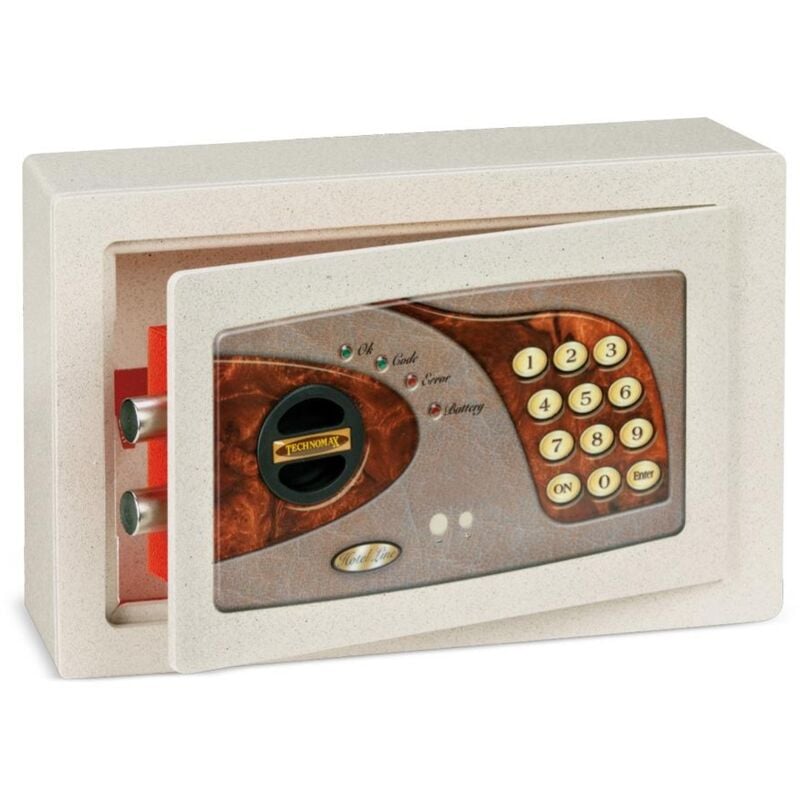 foto del prodotto cassaforte a mobile portachiavi serie 20 posti serie elettronica digitale technomax 200x310x100mm