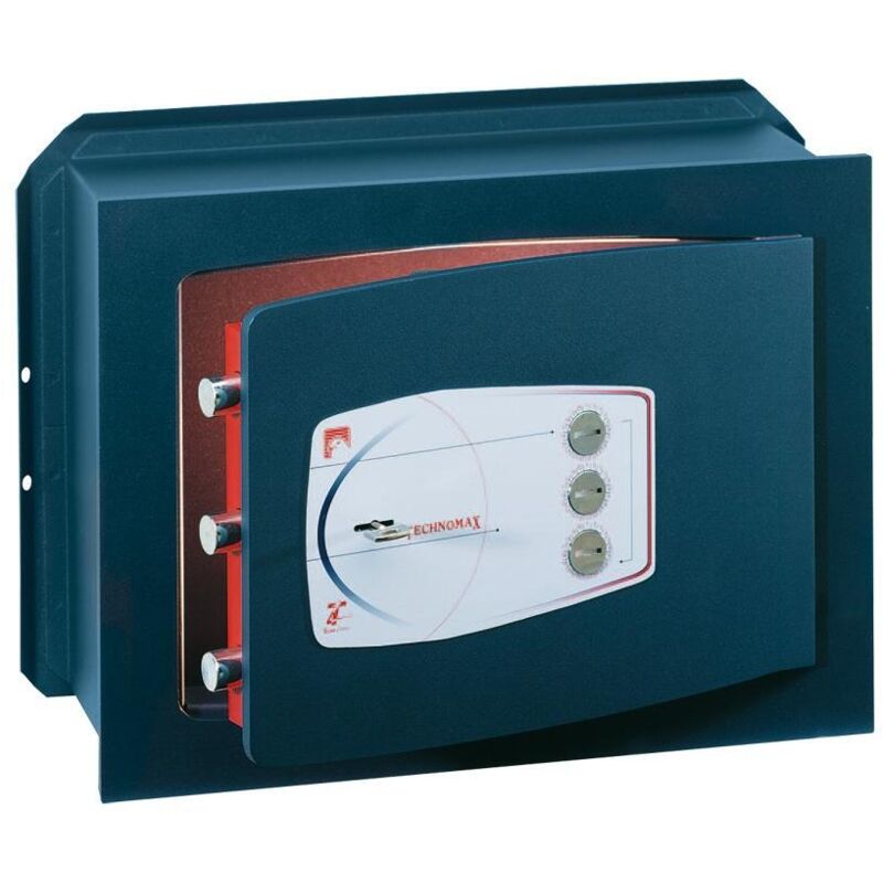 foto del prodotto cassaforte a muro a chiave combinazione serie gold technomax 420x480x230mm