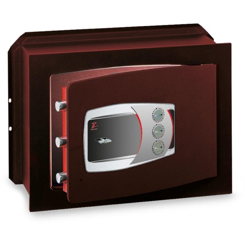 foto del prodotto cassaforte a muro a chiave combinazione serie master technomax 270x390x200mm