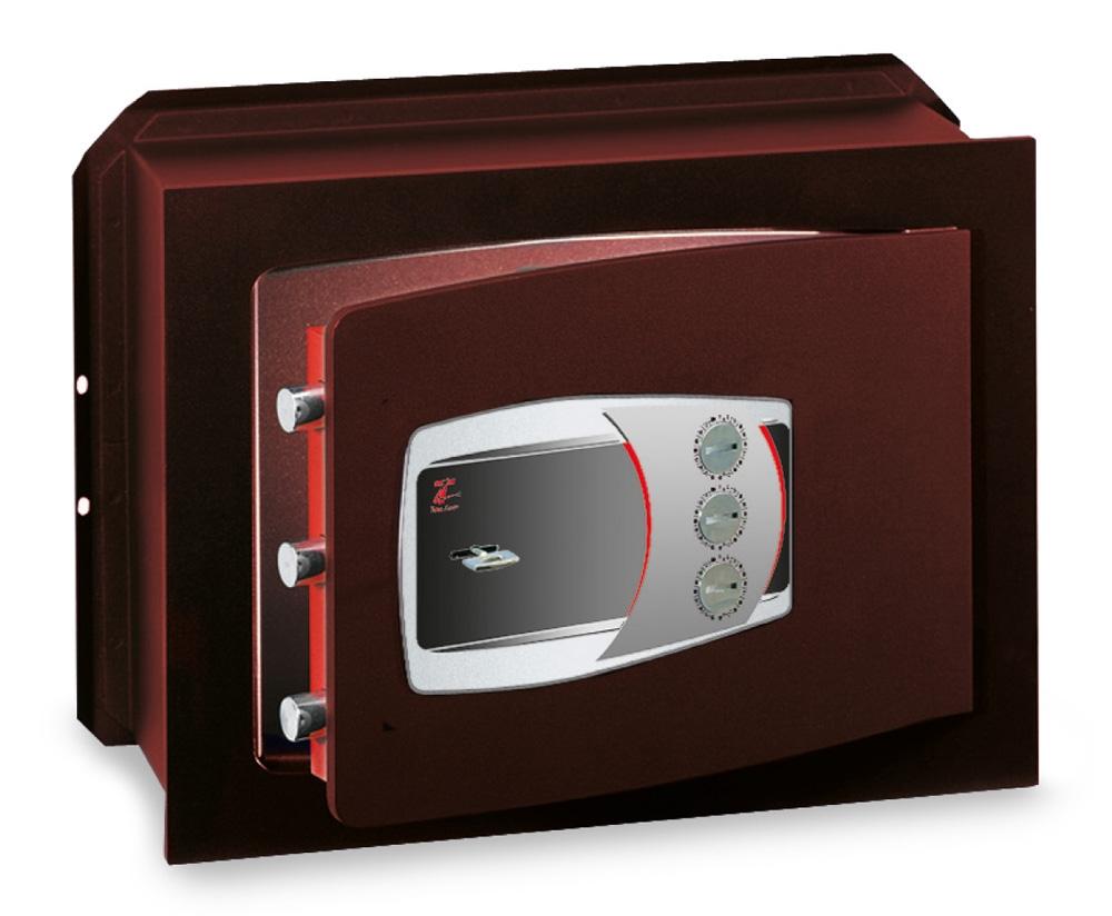 foto del prodotto cassaforte a muro a chiave combinazione serie master technomax 270x390x240mm