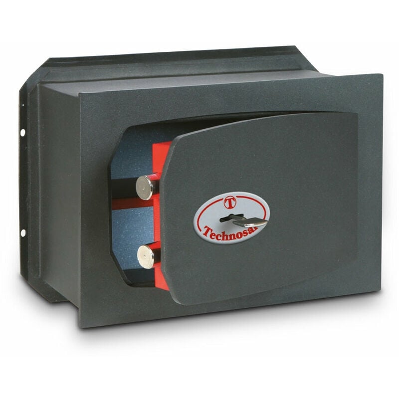 foto del prodotto cassaforte a muro a chiave technomax 210x270x150 mm
