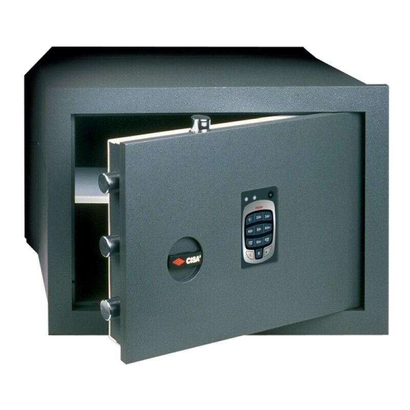 foto del prodotto cassaforte a muro elettronica cisa l42 p30 h20cm 82710.40