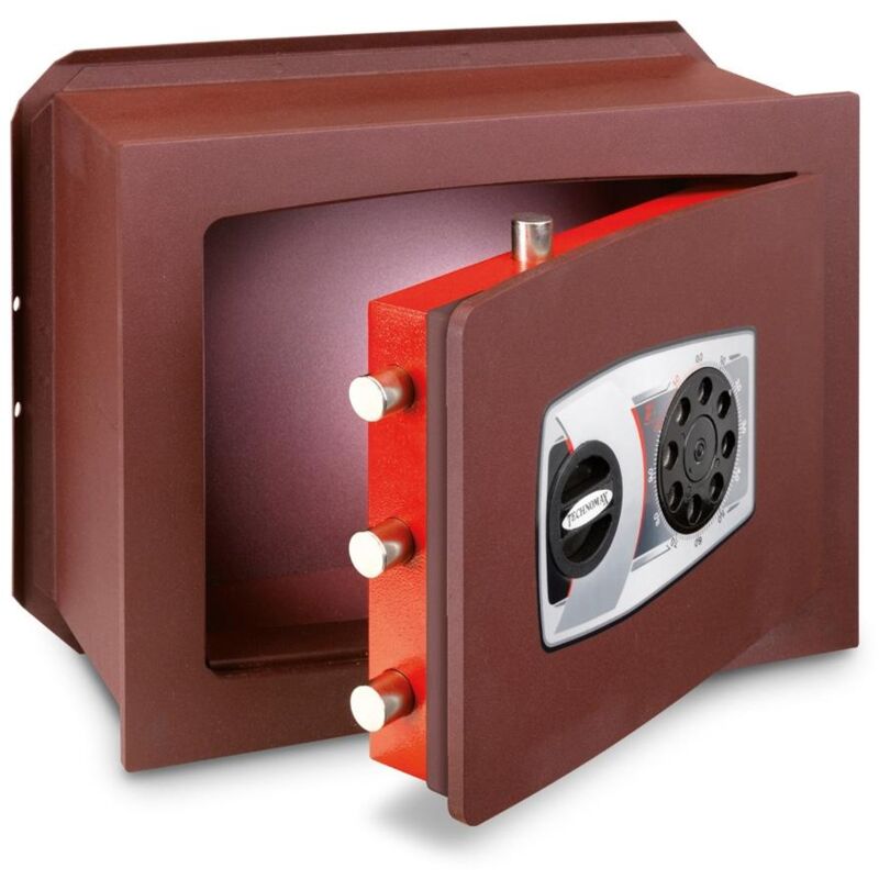 foto del prodotto cassaforte a muro unica serie combinazione meccanica technomax 340x460x200mm