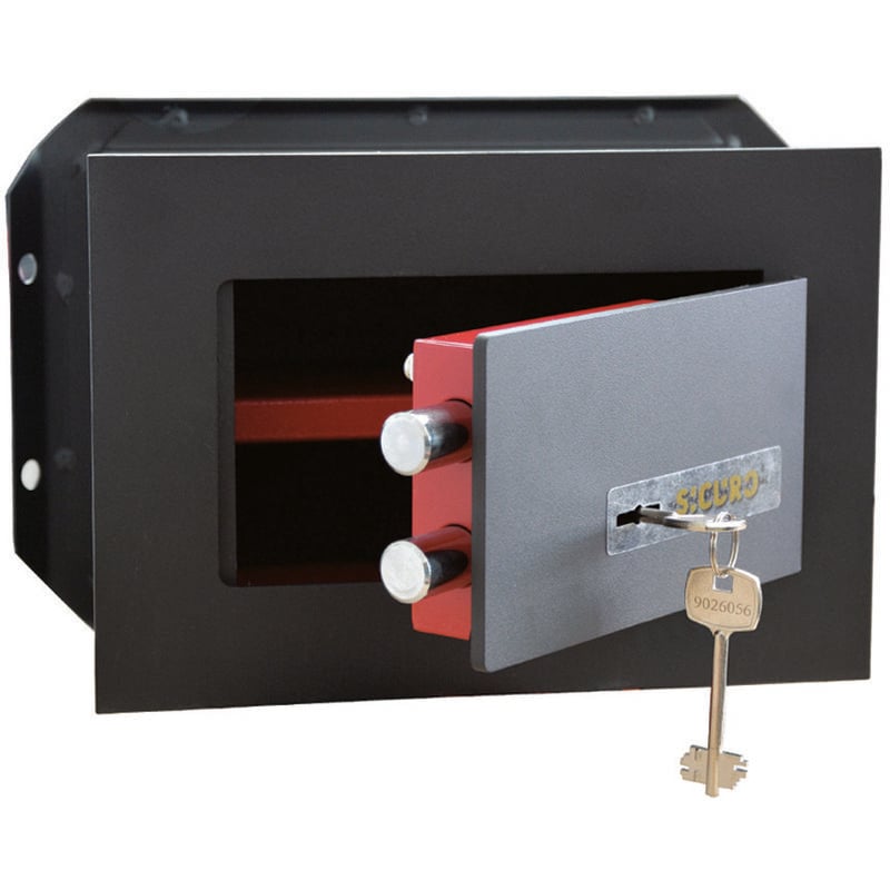 foto del prodotto cassaforte con chiave doppia mappa mm.450x190x320h.