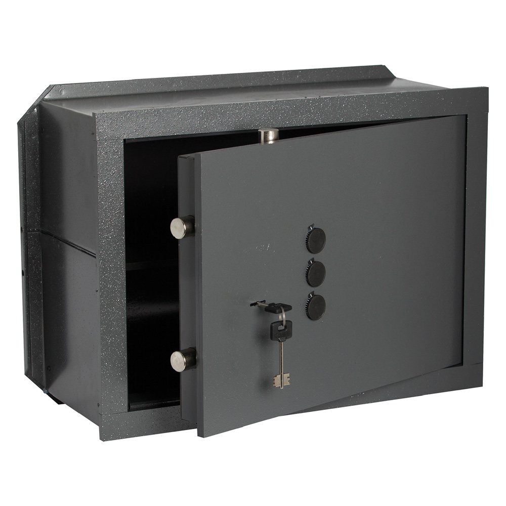 foto del prodotto cassaforte con chiave e combinazione 82210 cm 31 x 19 x 20 - 2 catenacci cisa