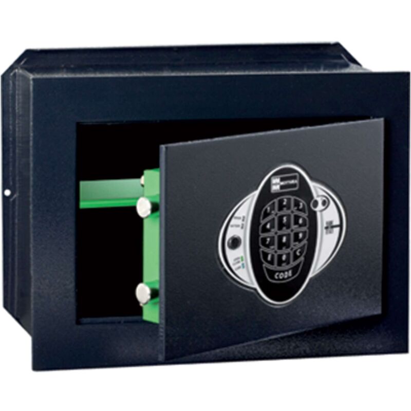 foto del prodotto cassaforte con combinazione elettronica 11.6642 mm.390x200x290h. 2 chiusure, kg.15,5 116642 