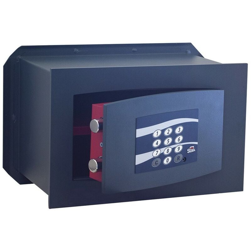 foto del prodotto cassaforte da incasso elettronica a muro combinazione digitale stark banconote misura 49x32x19.5 cm